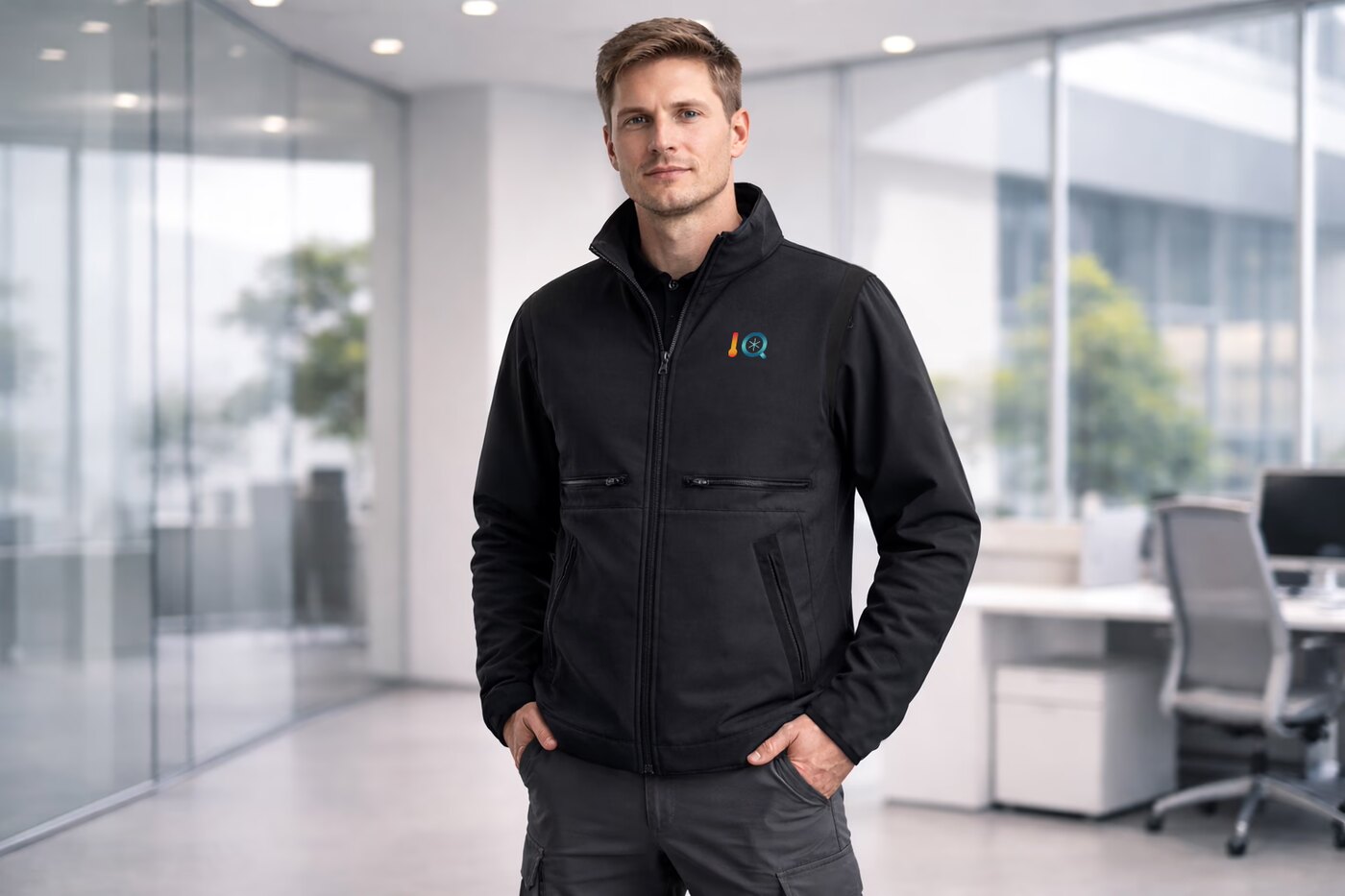 Climatiq Softshell — capo termico riscaldato